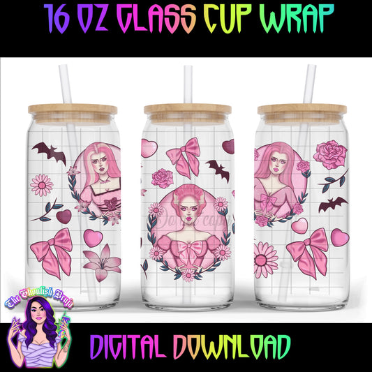 Coquette Ghouls 16 oz Cup Wrap